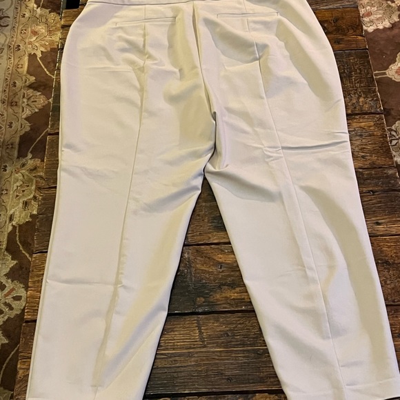 Rafaella Curvy Dress Pants- Cream, 16W - Picture 3 of 10